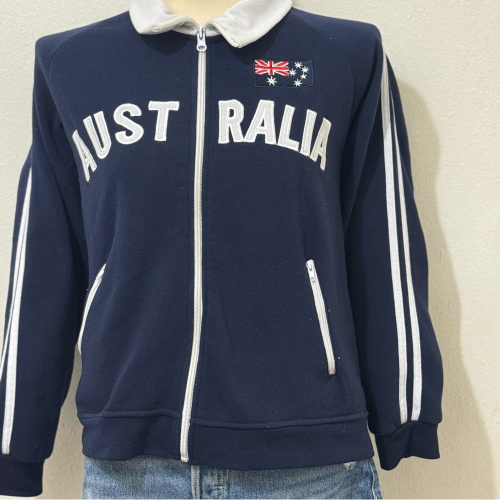 Navy Australia Zip-Up Jacket